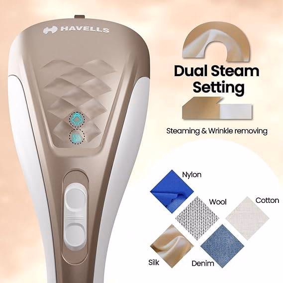 HAVELLS - ELEGANCE - HAND HELD GARMET STEAMER -1200W