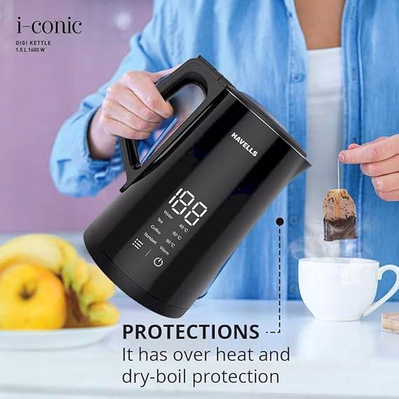 HAVELLS - I-CONIC DIGI - KETTLE -1600W