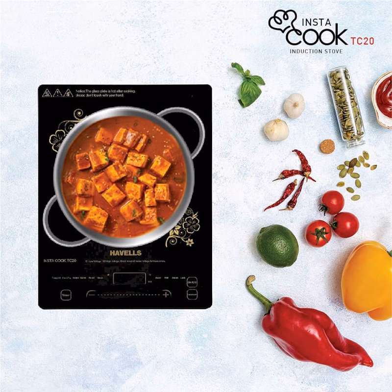HAVELLS - INSTA COOK - INDUCTION COOK -TC20 - 2000W