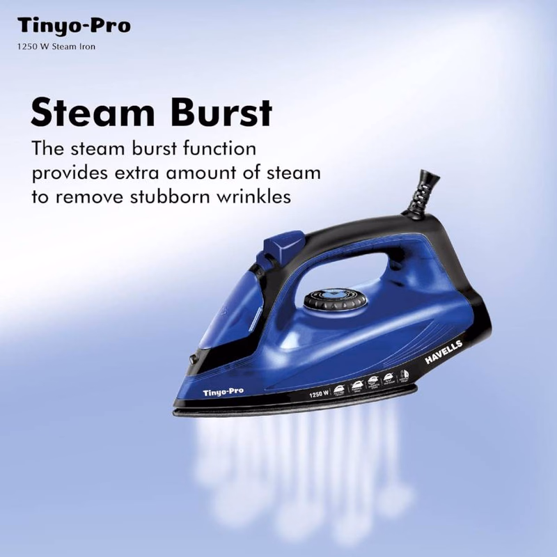 HAVELLS - TINYO-PRO - 1250 W - STEAM IRON