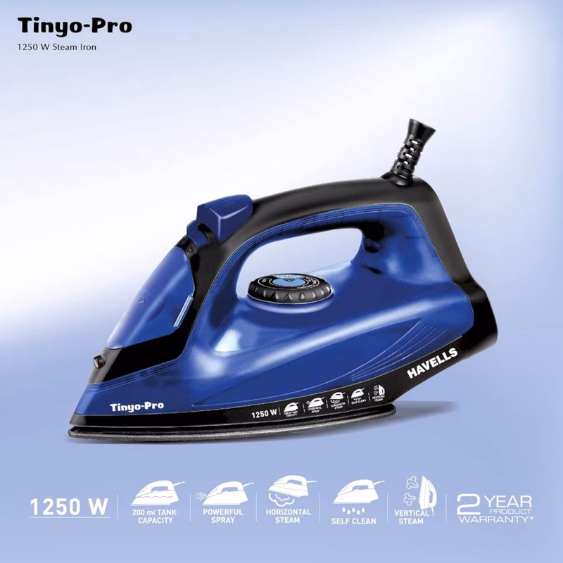 HAVELLS - TINYO-PRO - 1250 W - STEAM IRON