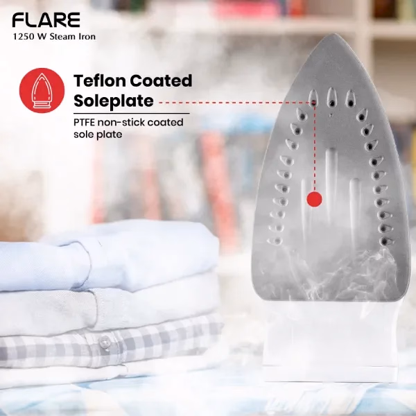 HAVELLS - FLARE - 1250 W - STEAM IRON