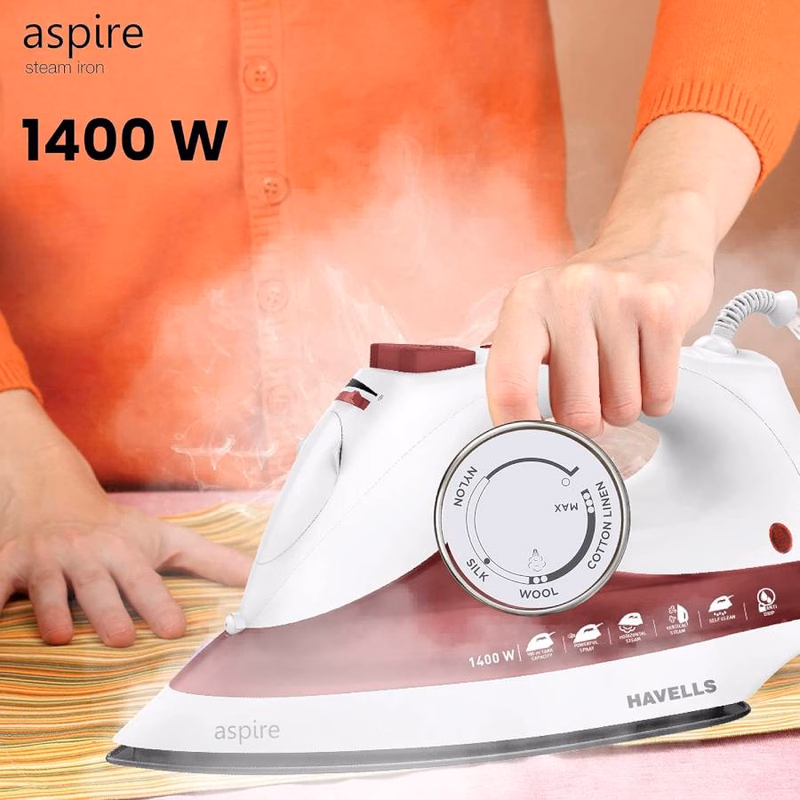 HAVELLS - ASPIRE - STEAM IRON - 1400 W