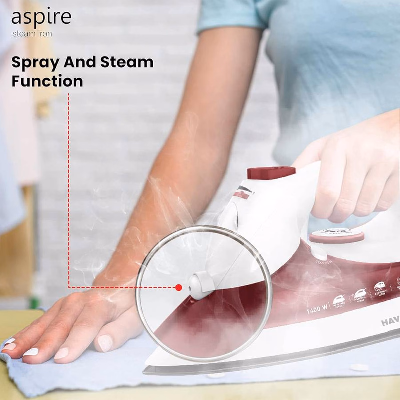 HAVELLS - ASPIRE - STEAM IRON - 1400 W