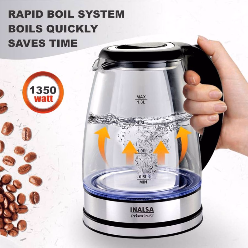 INALSA - ELECTRIC KETTLE - PRISM INOX