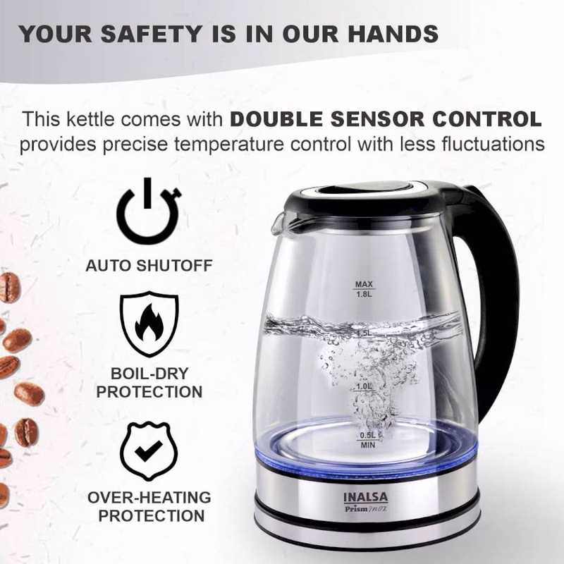 INALSA - ELECTRIC KETTLE - PRISM INOX
