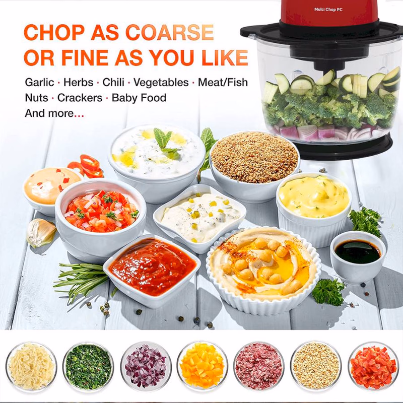 INALSA - ELECTRIC CHOPPER - MULTI CHOP PC