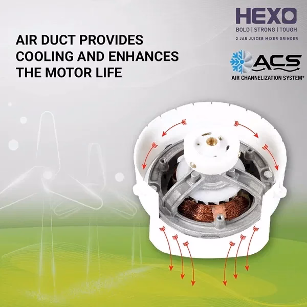 HAVELLS - HEXO  2 JAR - JUICER MIXER GRINDER