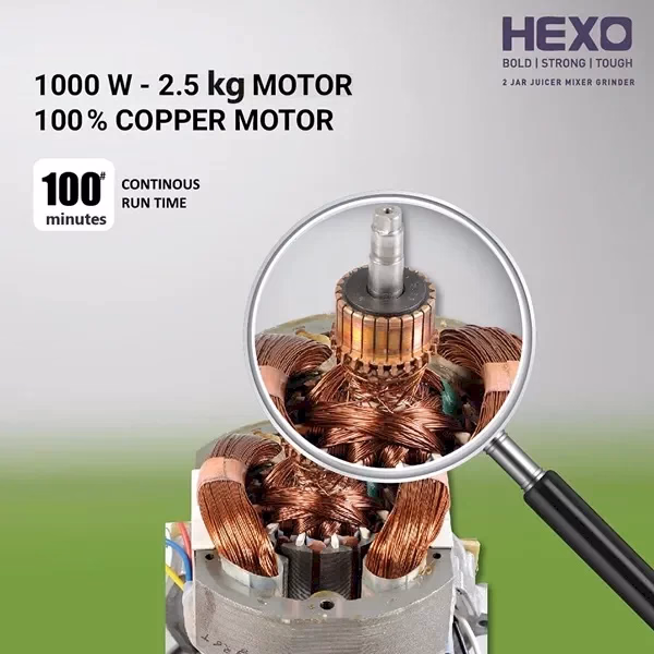 HAVELLS - HEXO  2 JAR - JUICER MIXER GRINDER