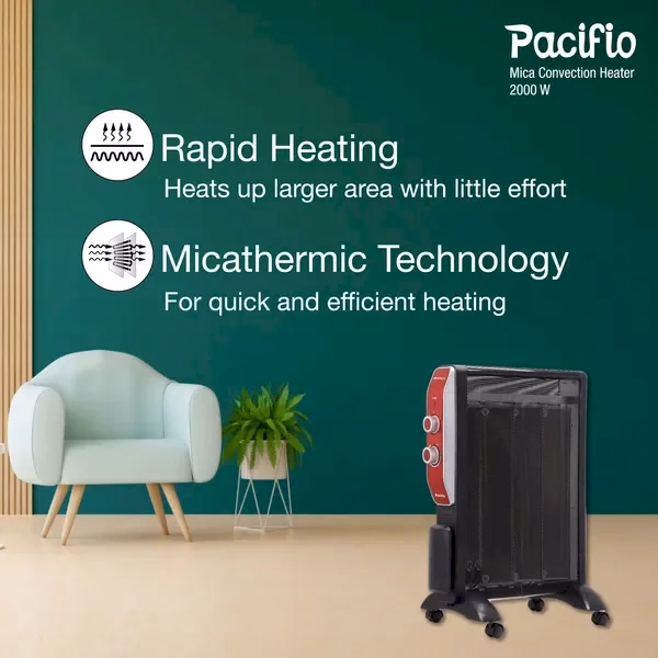 HAVELLS  - PACIFIO - MICA CONVECTION HEATER
