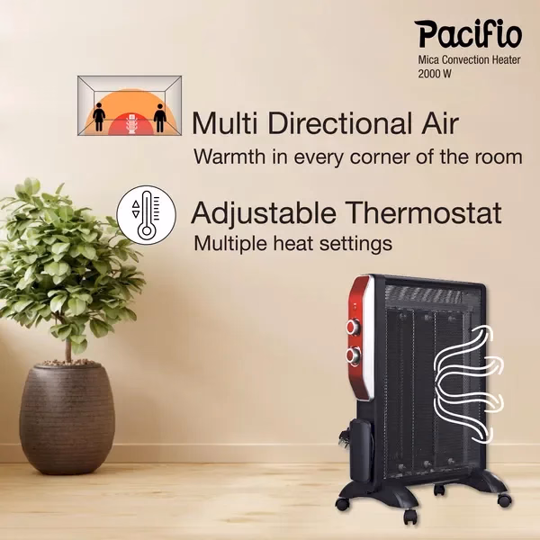 HAVELLS  - PACIFIO - MICA CONVECTION HEATER