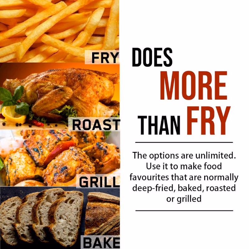 INALSA - AIR FRYER - TASTY FRY MW