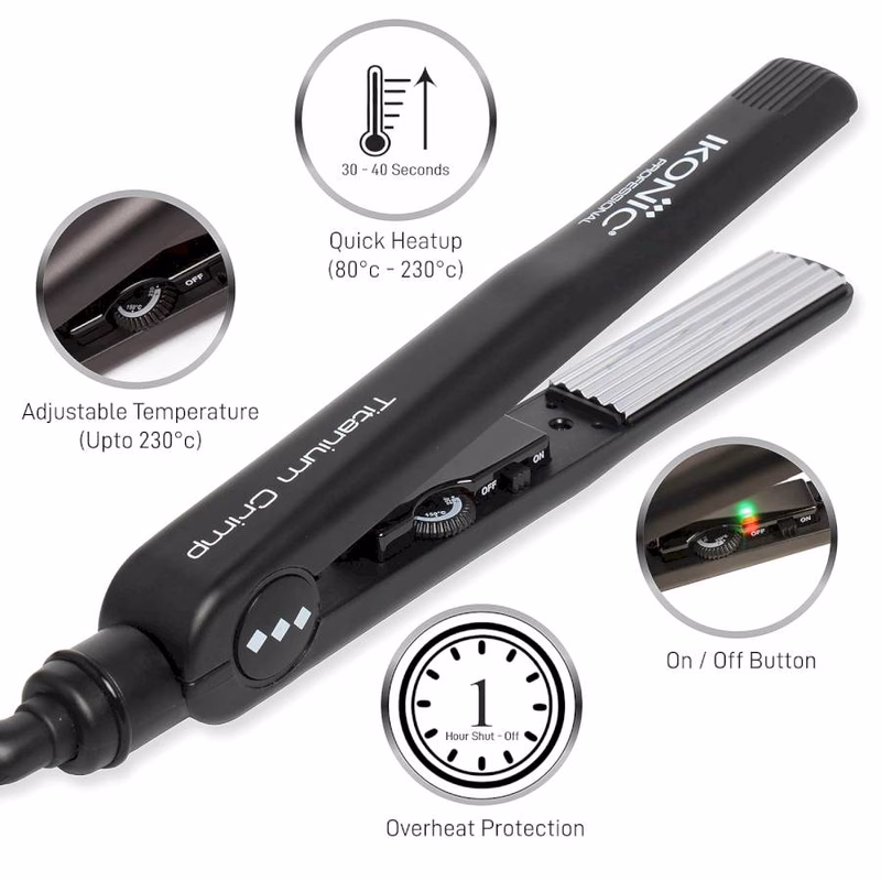IKONIC PROFESSIONAL - TITANIUM CRIMP - CRIMPER