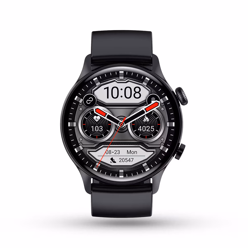 PEBBLE - SPECTRA - AMOLED SMART WATCH - JET BLACK