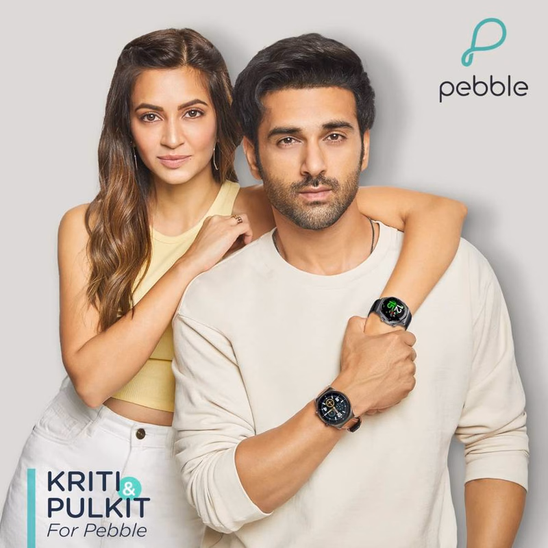 PEBBLE - REVO - SMART WATCH - BROWN