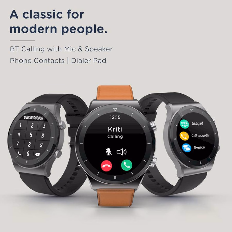 PEBBLE - REVO - SMART WATCH - BROWN