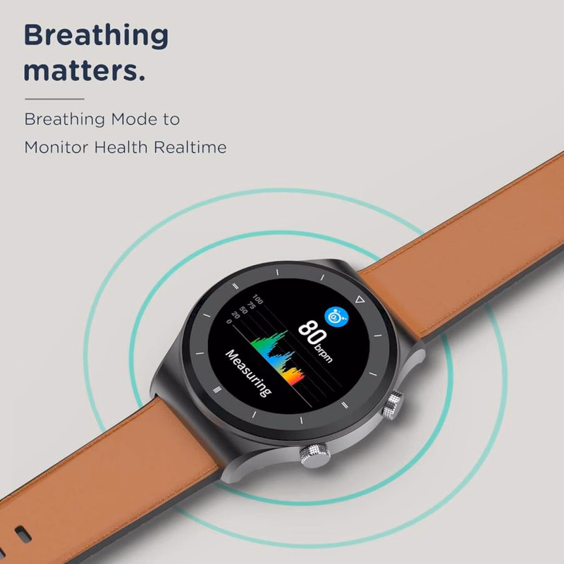 PEBBLE - REVO - SMART WATCH - BROWN
