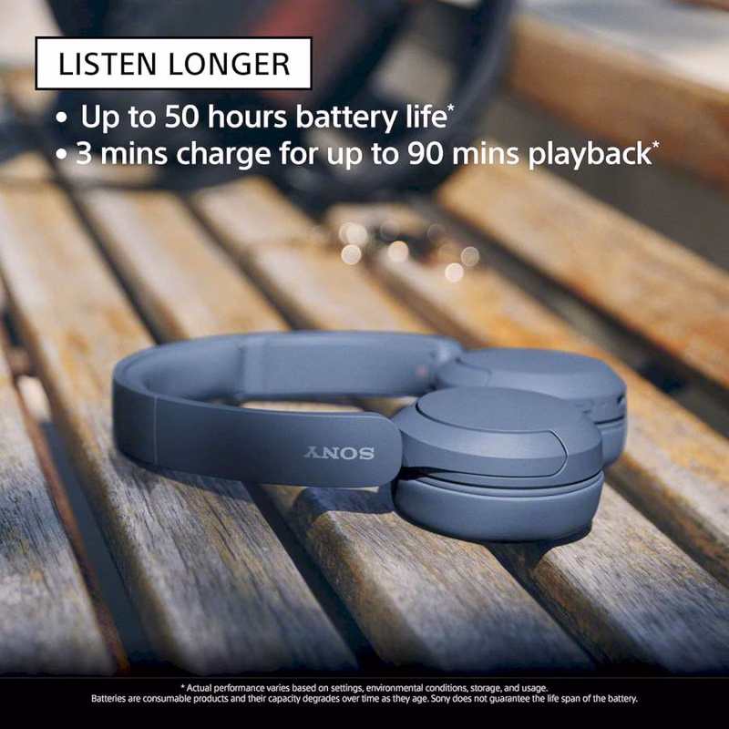 SONY - WH - CH520 - WIRELESS STEREO HEADSET