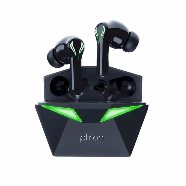 PTRON - BASS BUDS JADE - GAMING TRUE WIRELESS EARBUDS