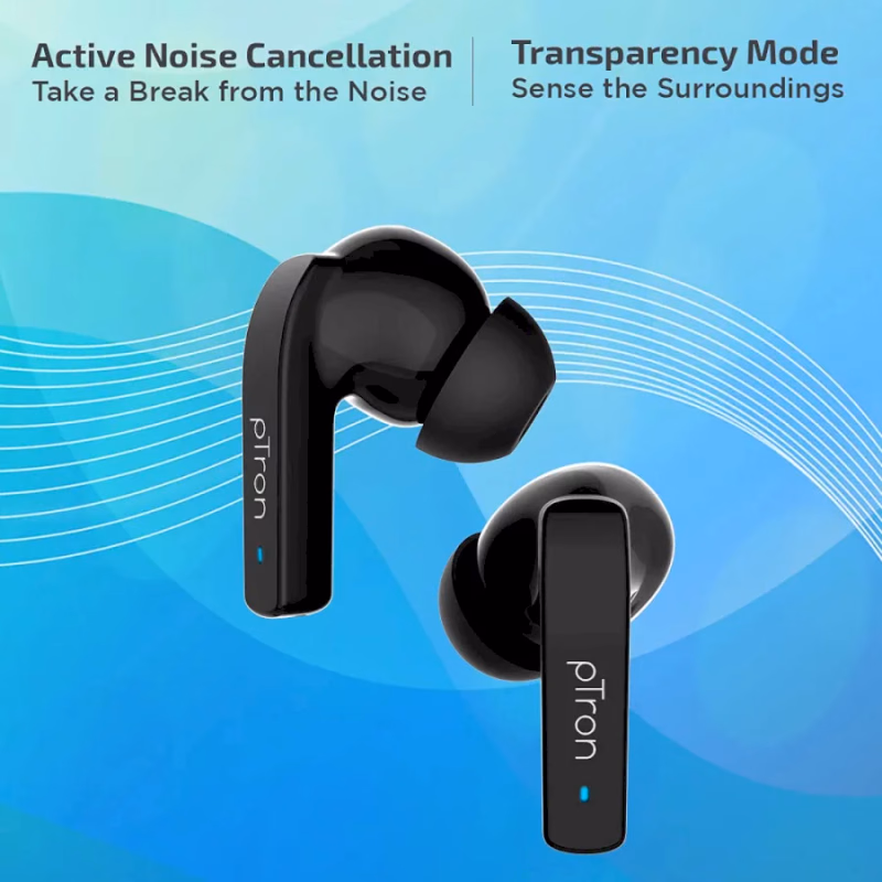 PTRON - BASSPODS 992 - ANC TRUE WIRELESS EARBUDS