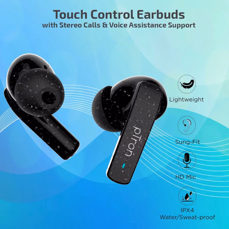 PTRON - BASSPODS 992 - ANC TRUE WIRELESS EARBUDS