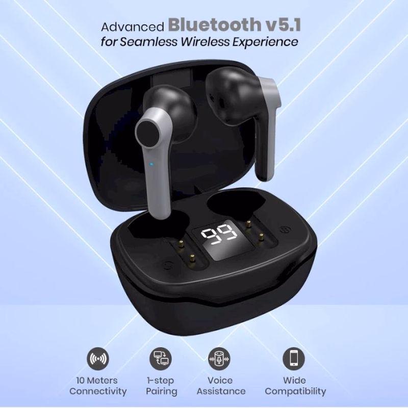 PTRON - BASSPODS 781 - TRUE WIRELESS STEREO EARBUDS