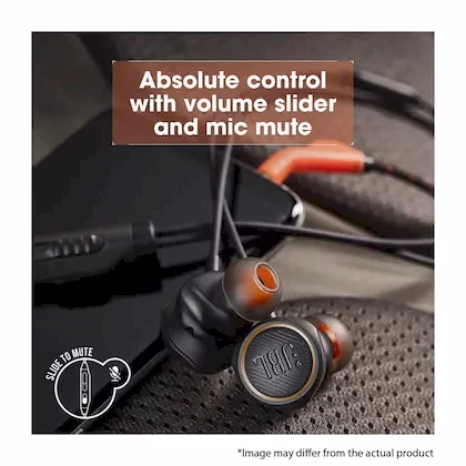 JBL - QUANTUM 50 - HEADSET WITH VOLUME SLIDER AND MIC MUTE