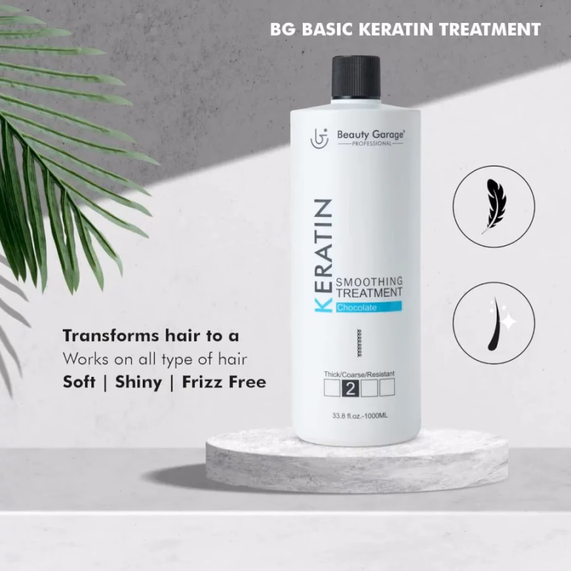 BEAUTY GARAGE - KERATIN - SMOOTHING TREATMENT - CHOCOLATE