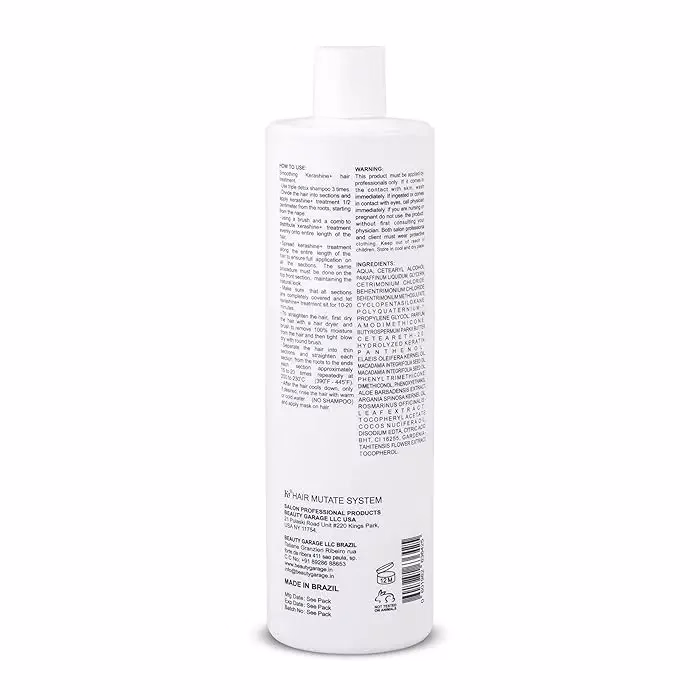 BEAUTY GARAGE - K9 - BRAZALIAN SERIES - HAIR MUTATE SYSYTEM - SMOOTHING KERASHINE + HAIR TREATMENT