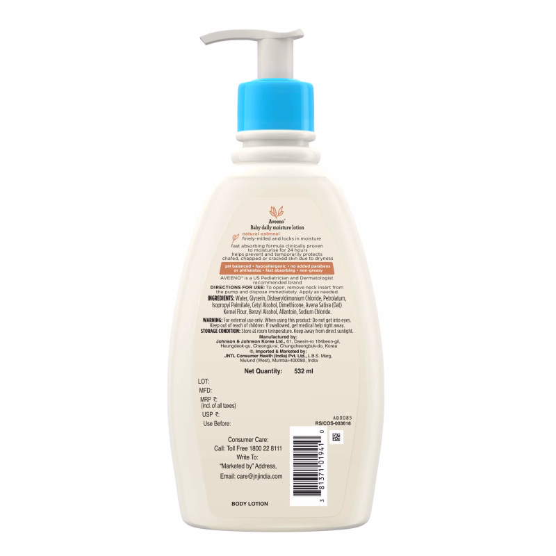 Aveeno Baby Daily Moisturizing Lotion