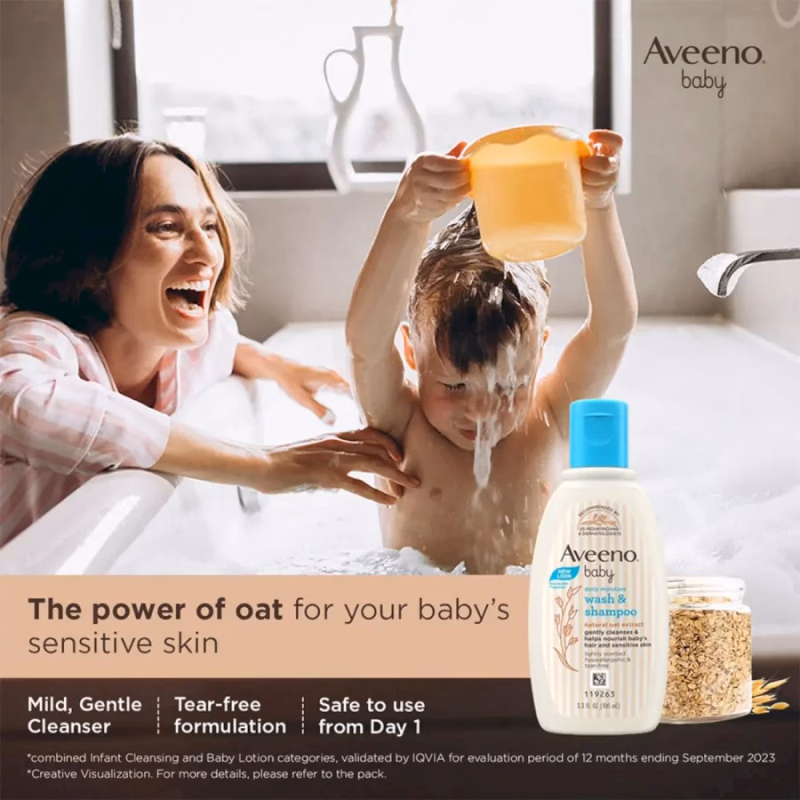 Aveeno - Baby - Wash & Shampoo