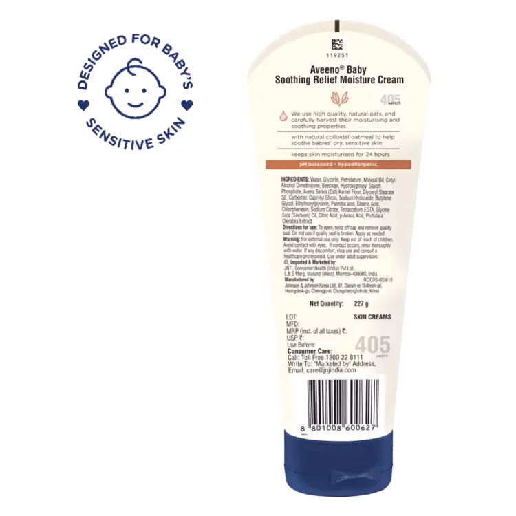 AVEENO - BABY - SOOTHING RELIEF - MOISTURE CREAM