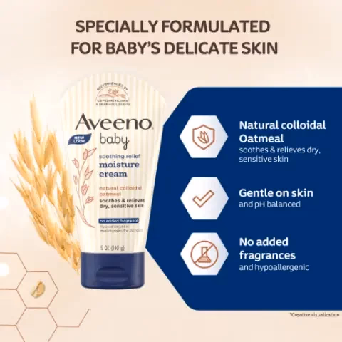 AVEENO - BABY - SOOTHING RELIEF - MOISTURE CREAM