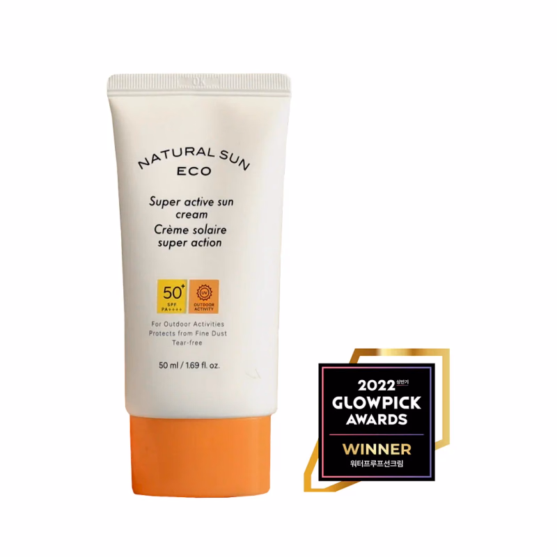 The Face Shop - Natural Sun Eco Super - Sunscreen  With Spf 50+ Pa +++ Protect From Fine Dust, Uva & Uvb Rays, Blue Light & Digital Devices