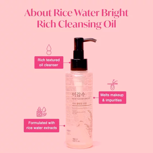 The Face Shop -Rice Water Bright Rich - Cleansing Oil