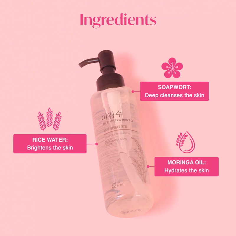 The Face Shop -Rice Water Bright Rich - Cleansing Oil