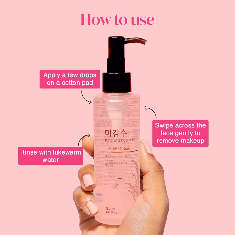 The Face Shop -Rice Water Bright Rich - Cleansing Oil