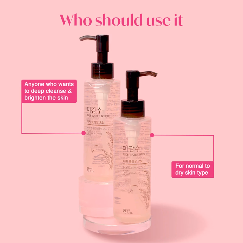 The Face Shop -Rice Water Bright Rich - Cleansing Oil