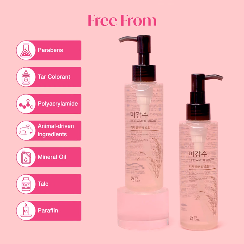 The Face Shop -Rice Water Bright Rich - Cleansing Oil