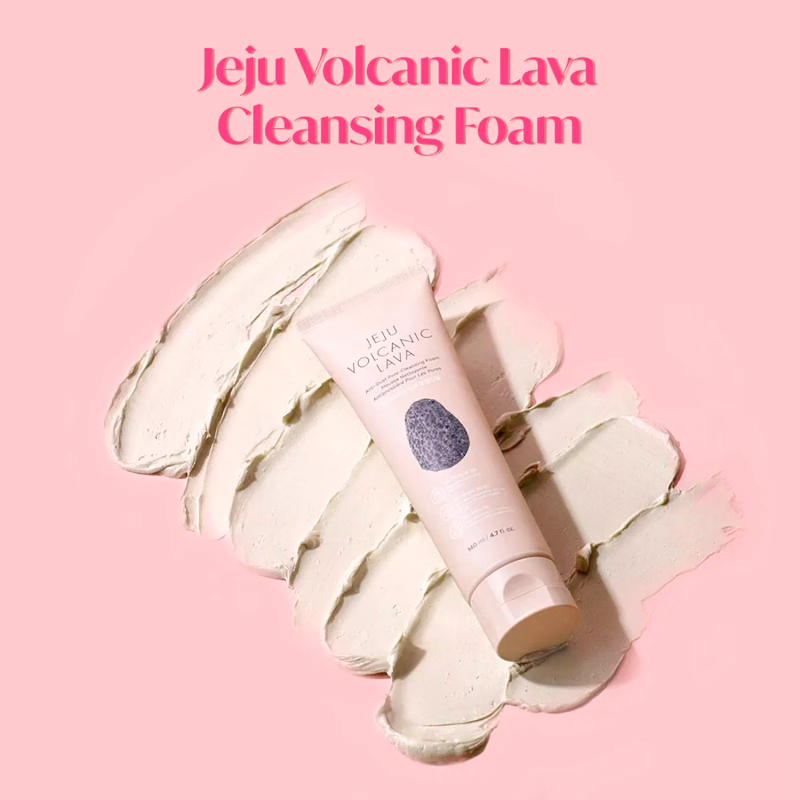 THE FACE SHOP - Jeju Volcanic Lava - Cleansing Foam