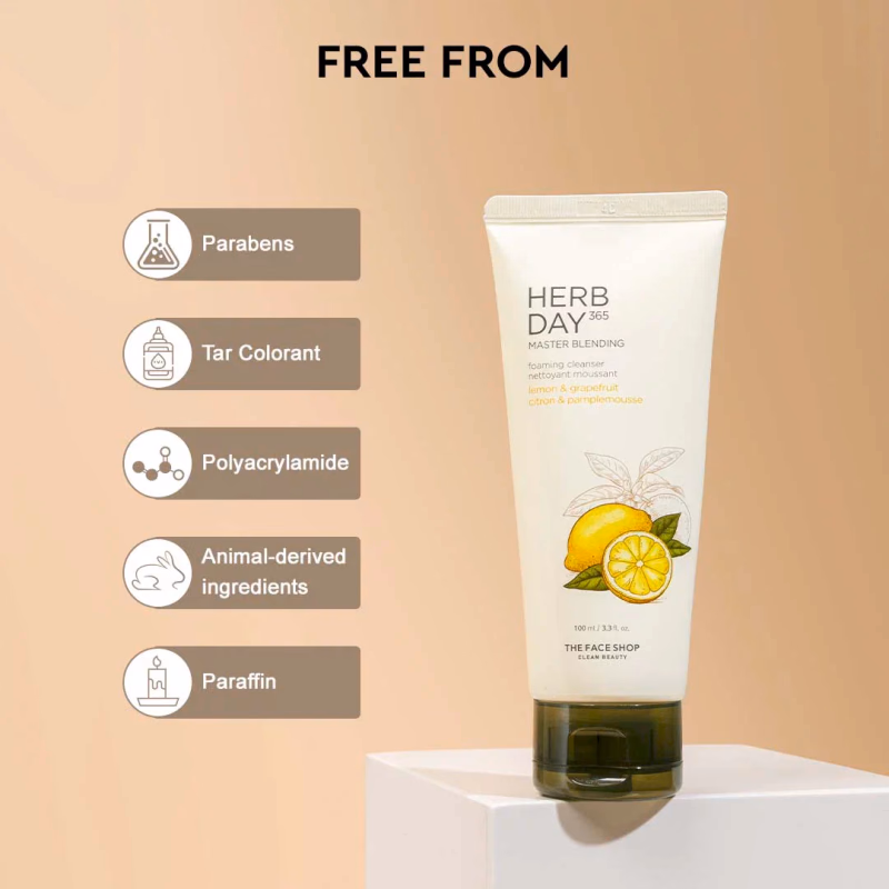 Herb Day 365 - Lemon & Grapefruit- Foaming Cleanser