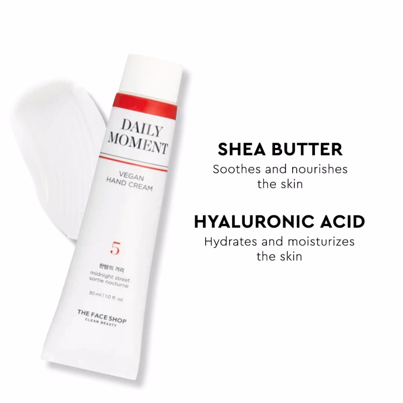 THE FACE SHOP - 05 MIDNIGHT STREET - Hand Cream - Daily Moment Vegan