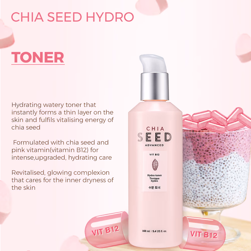 THE FACE SHOP - Chia SEEDS - Hydro Toner
