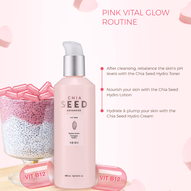 THE FACE SHOP - Chia SEEDS - Hydro Toner