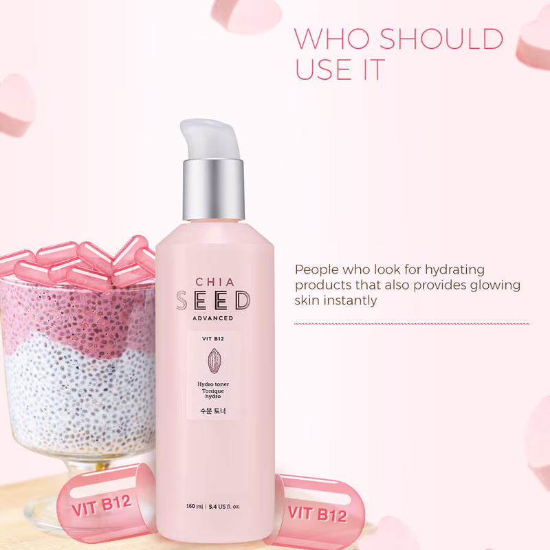 THE FACE SHOP - Chia SEEDS - Hydro Toner