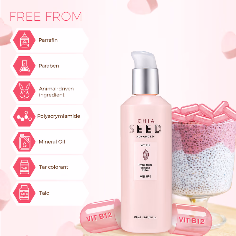 THE FACE SHOP - Chia SEEDS - Hydro Toner
