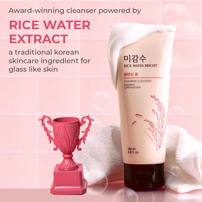 The Face Shop - Rice Water - Bright Foaming - Face Wash