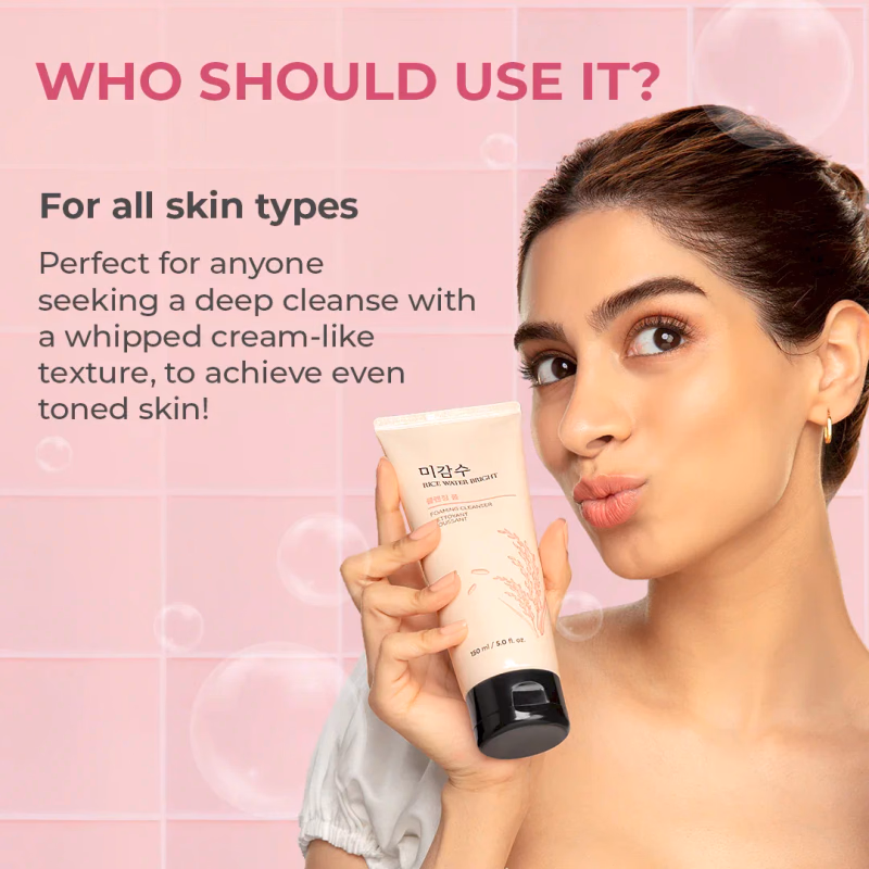 The Face Shop - Rice Water - Bright Foaming - Face Wash