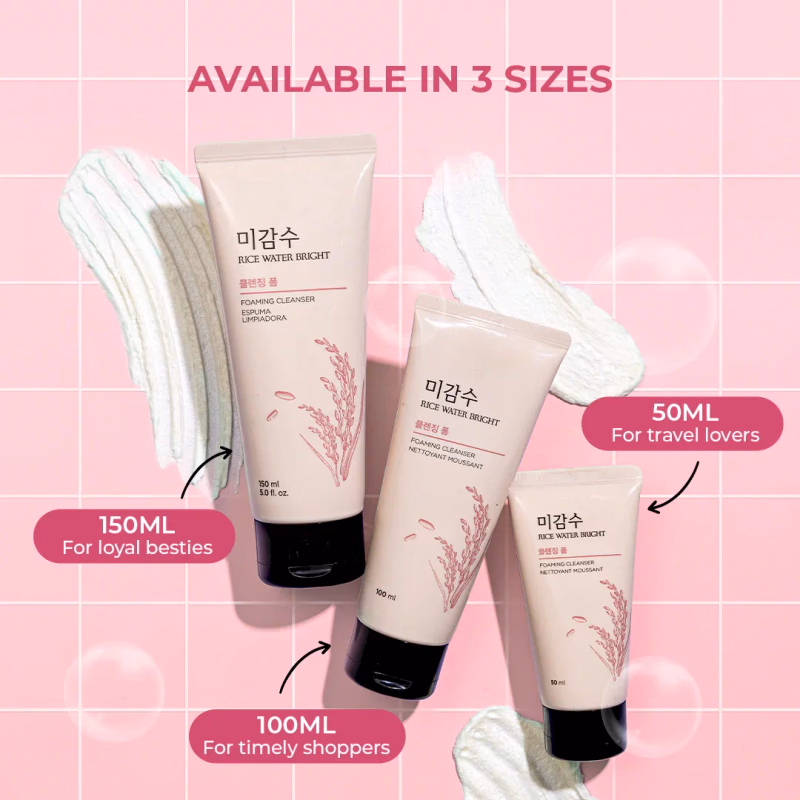 The Face Shop - Rice Water - Bright Foaming - Face Wash