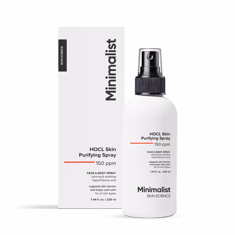 MINIMALIST - HOCL SKIN - PURIFYING SPRAY - 150 PPM - FACE & BODY SPRAY